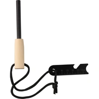 Roestvrijstalen vuurstarterstaaf Set