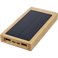 Bamboe Zonne-energie Powerbank 10.000 mAh