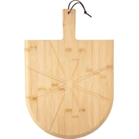 Bamboe Pizzaplank Set met Snijder en Spatel