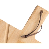 Bamboe Pizzaplank Set met Snijder en Spatel