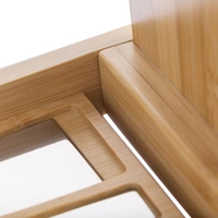 Bamboe kaasplank met bestek