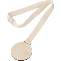 Lindehouten medaille Koa 7 cm