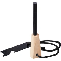 Roestvrijstalen vuurstarterstaaf Set