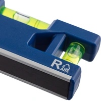 Gerecycled ABS Sleutelhanger met Waterpas