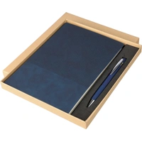 Gerecycled PU Notitieboek A5 met Balpen Set