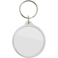 Ronde kunststof sleutelhanger