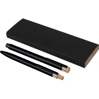 Gerecycleerde aluminium schrijfset 2-delig