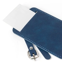 Gerecyclede PU paspoorthouder en bagagelabel