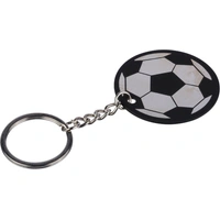 Voetbal Sleutelhanger van Gerecycled RVS