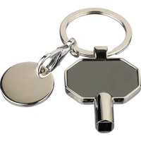 Gerecyclede Zinklegering Radiatorsleutel Sleutelhanger