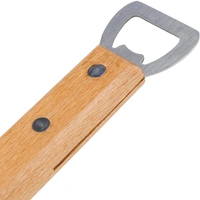 RVS Barbecuespatel met Flesopener