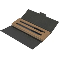 Gerecycleerde aluminium schrijfset 2-delig