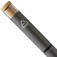 Gerecycleerde aluminium schrijfset 2-delig