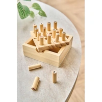 Mini Sudoku set in grenenhout