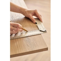 Aluminium Winkelhaak 30 cm