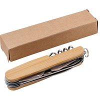 Bamboe 9-delig zakmes