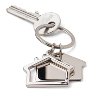 Zinken Sleutelhanger Huis