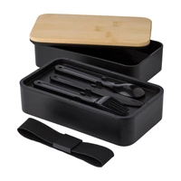 PP dubbele laag lunchbox Maxton