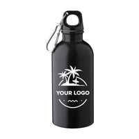 Gerecyclede roestvrijstalen enkelwandige fles (400 ml) Sable