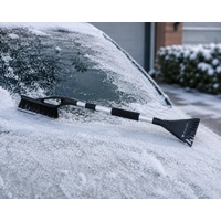 ABS ijskrabber en sneeuwborstel Justin