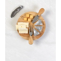 Houten kaasplank set