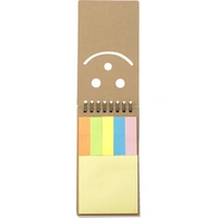 Kartonnen memoblaadjes set