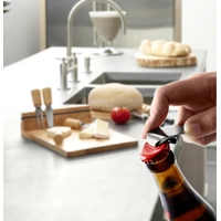 Metalen 2-in-1 Sleutelhanger en Flesopener