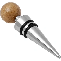 Wijnset Leonie - RVS en Bamboe