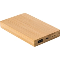 Bamboe Powerbank 4000 mAh