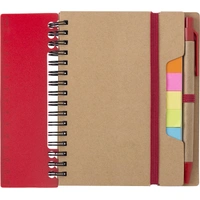 Gerecycled notitieboek Angela met spiraal