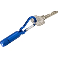 Aluminium Mini-Zaklamp met Karabijnhaak