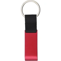 Metalen sleutelhanger met flesopener