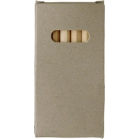 Set van 6 kleine houten kleurpotloden