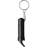 Aluminium 2-in-1 Sleutelhanger met Zaklamp en Flesopener