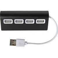 Aluminium USB Hub met 4 Poorten