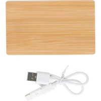 Bamboe Powerbank 4000 mAh