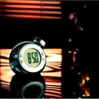 LCD Waterenergie Klok