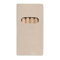 6 Kleurpotloden in Doosje