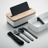 WINT PP Lunchbox met Bamboe Deksel