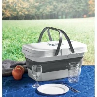 Opvouwbare Siliconen Picknickmand 16L