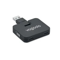SQUARE-C 4-poorts USB-hub
