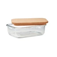 CANOA Glazen Lunchbox met Kurken Deksel