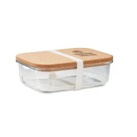 CANOA Glazen Lunchbox met Kurken Deksel