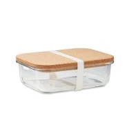 CANOA Glazen Lunchbox met Kurken Deksel