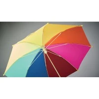 18 Inch Kinderparaplu met Regenboogpatroon