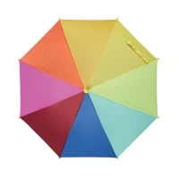 18 Inch Kinderparaplu met Regenboogpatroon
