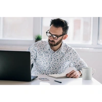 A5 PU Notitieboek met Pen