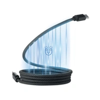 Gevlochten Magnetische Type C Kabel - 1m