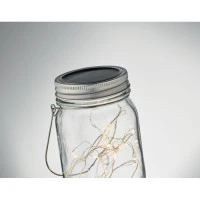 Solar Buitenlamp in Mason Jar