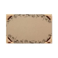 Aardbeien kweekset in houten krat